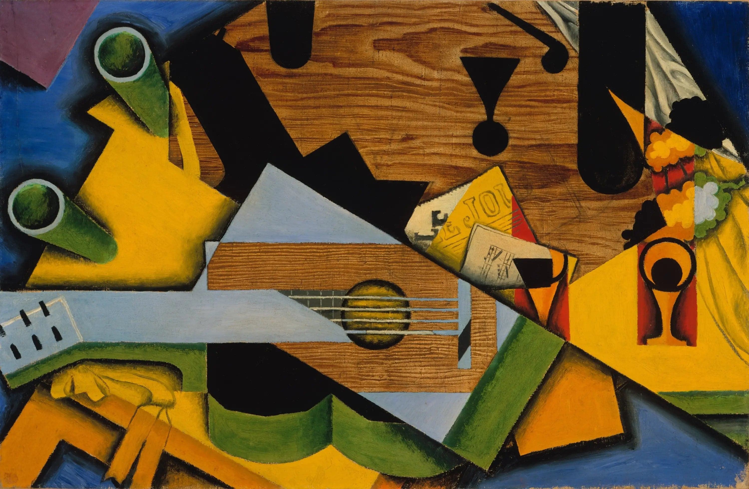 Still life with guitar