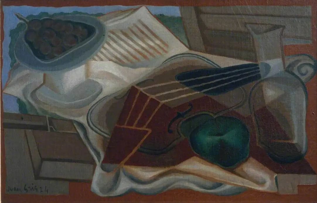 Violin and Fruit Bowl