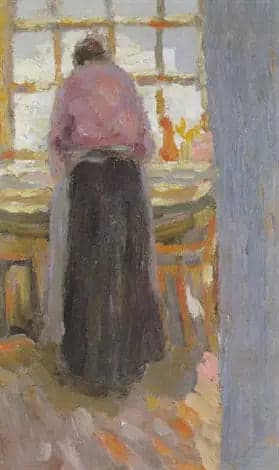 Woman at the Ironing