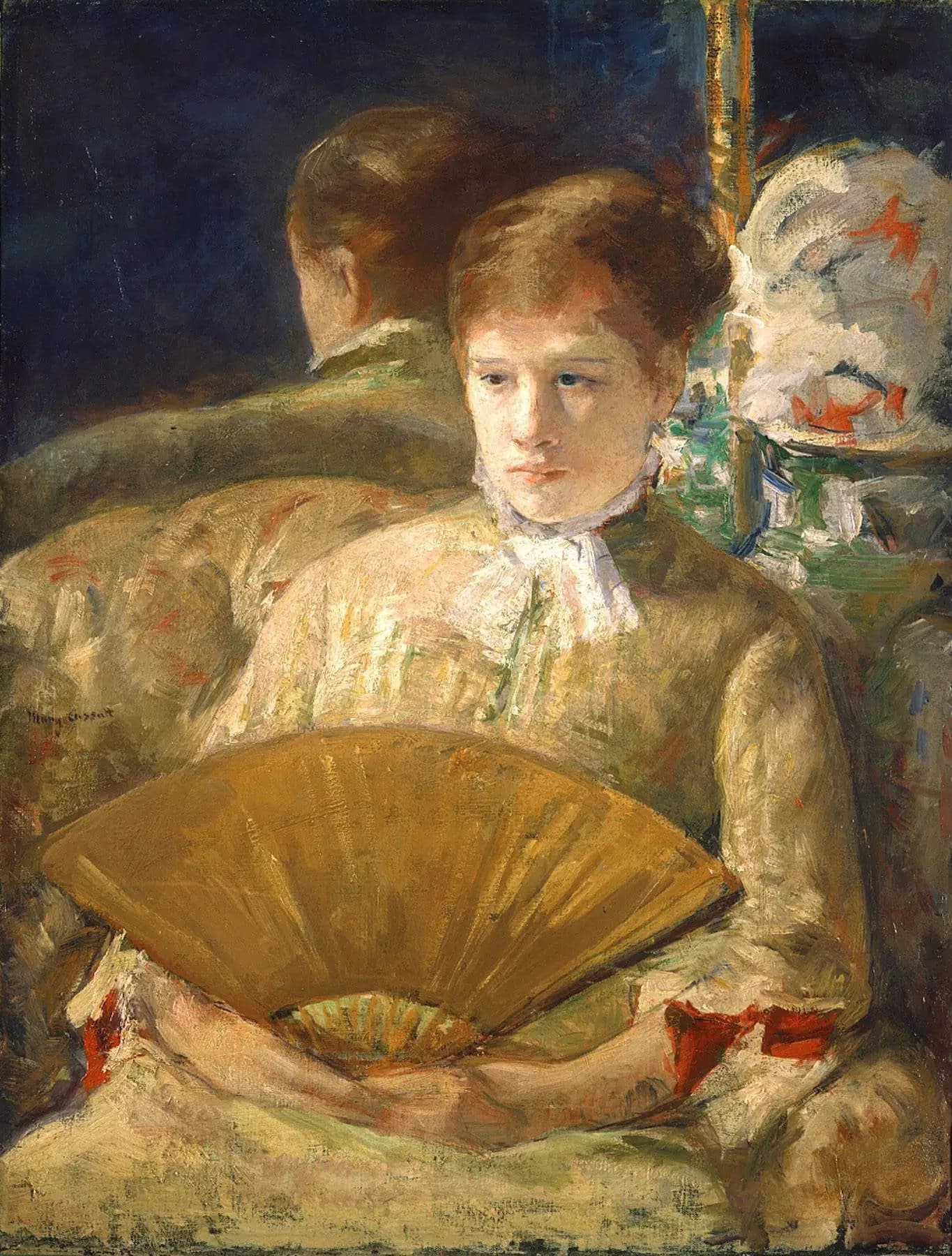 Woman with a Fan