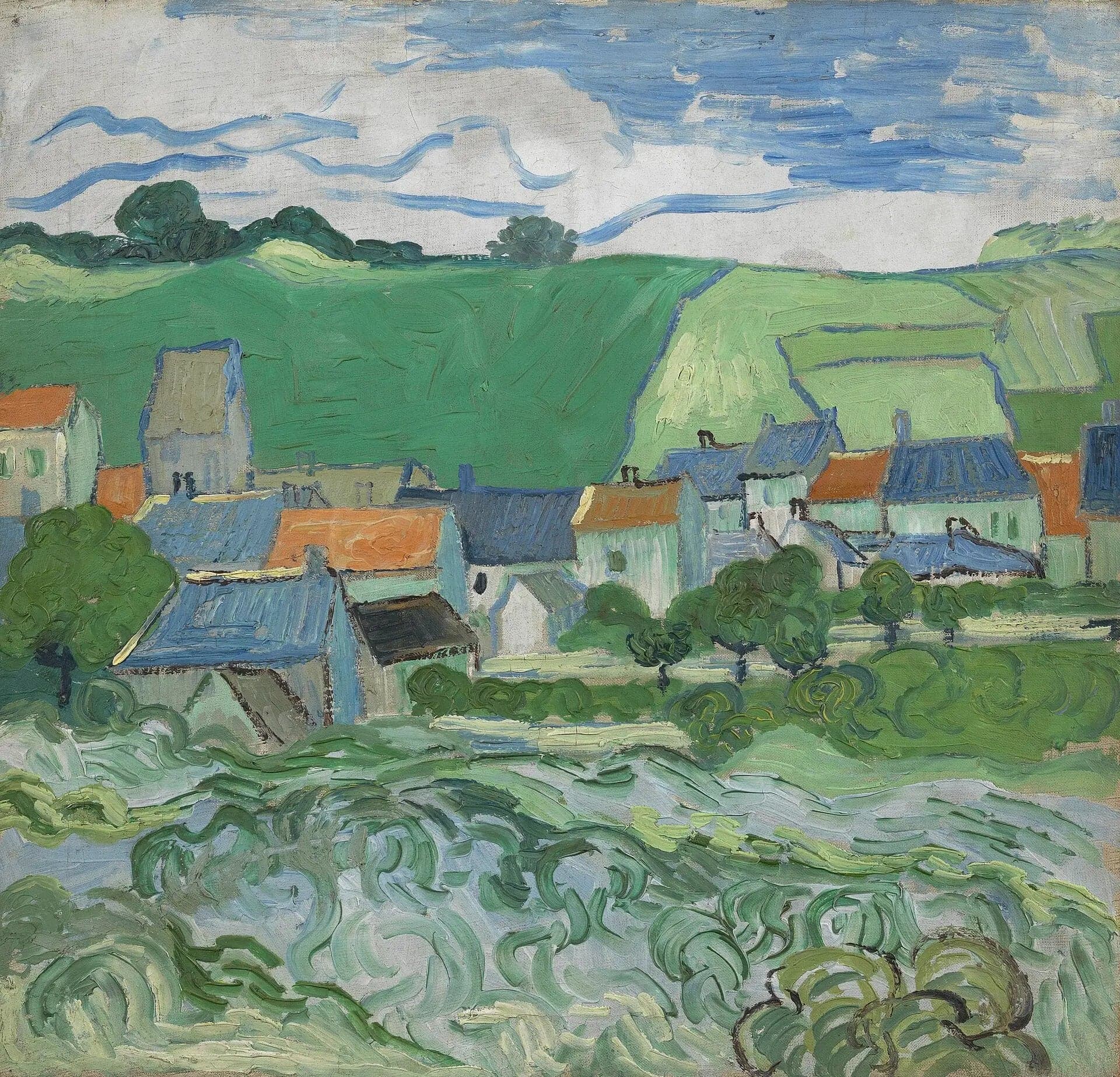 View of Auvers