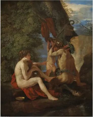 Nymph and Satyr