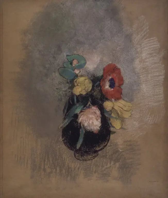 Anémones et Tulipes