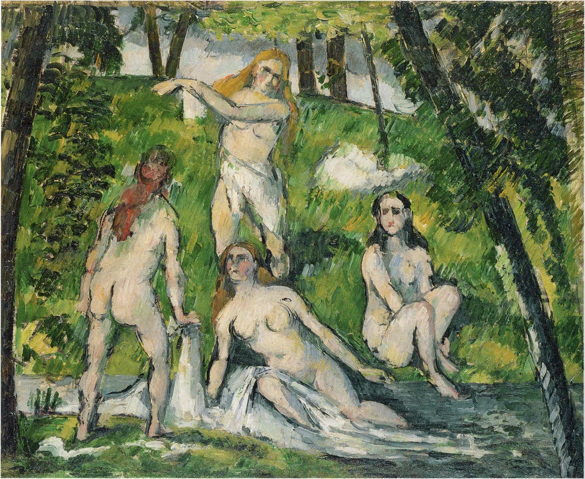 Four Bathers