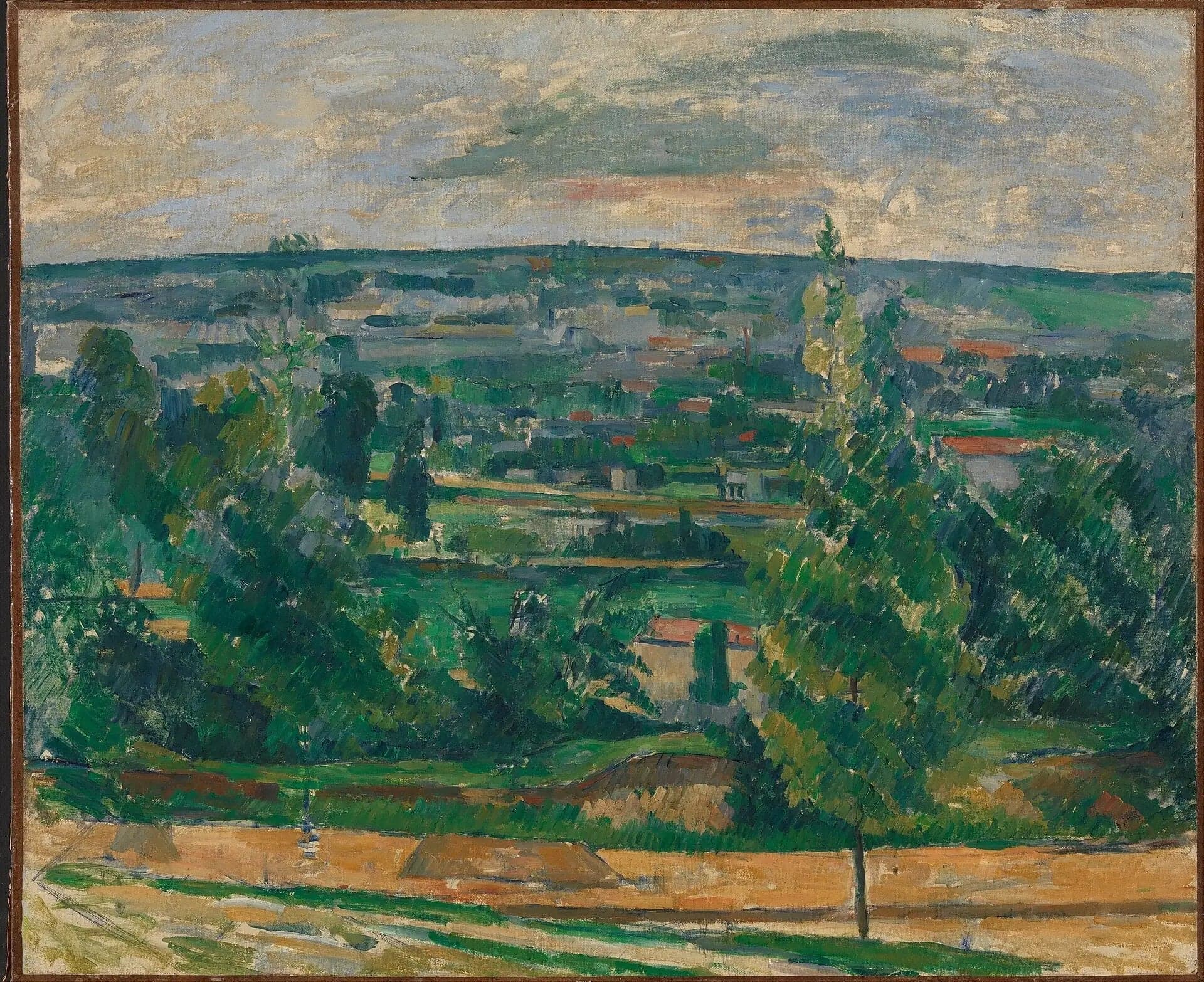 Landscape near Melun
