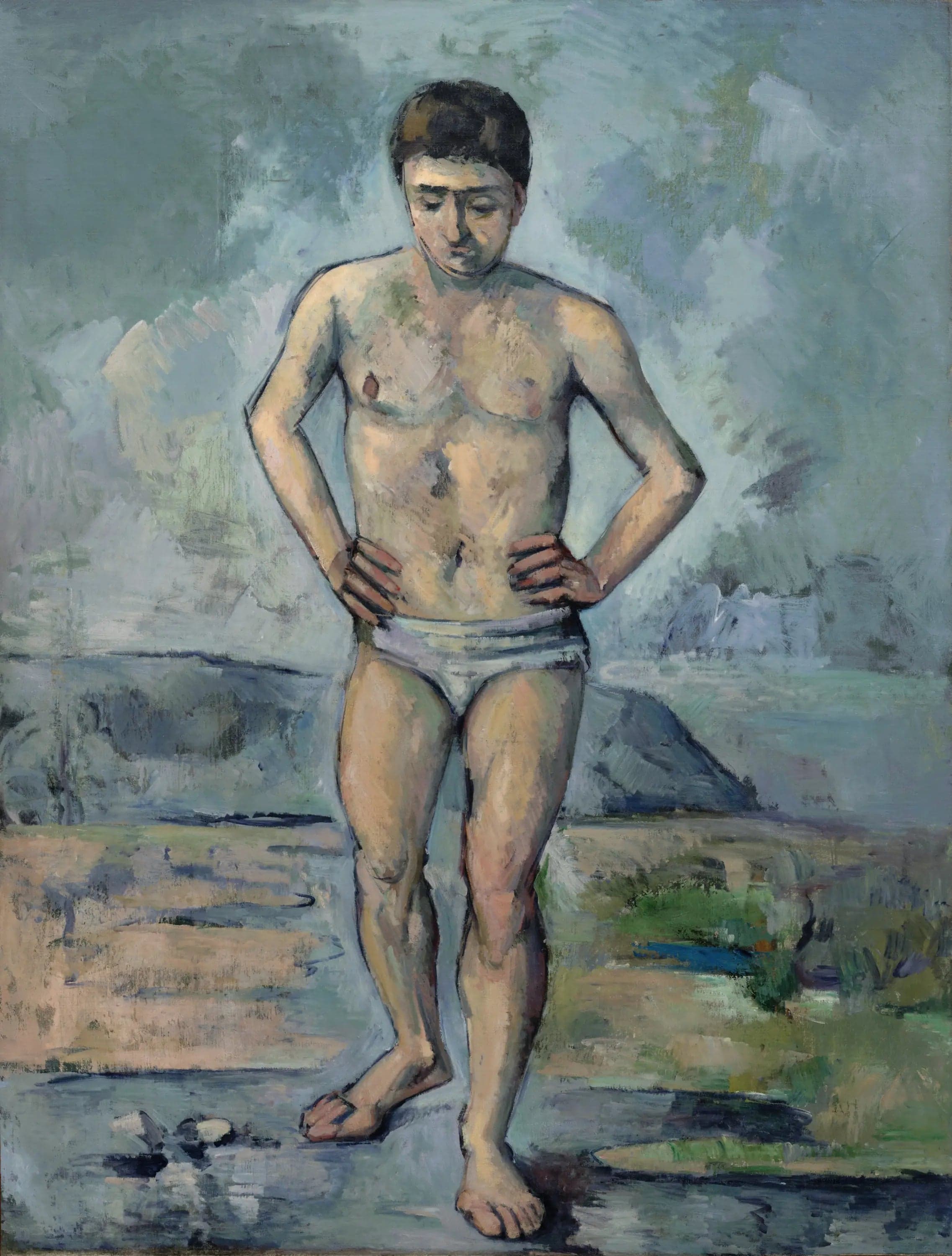 The Large Bather