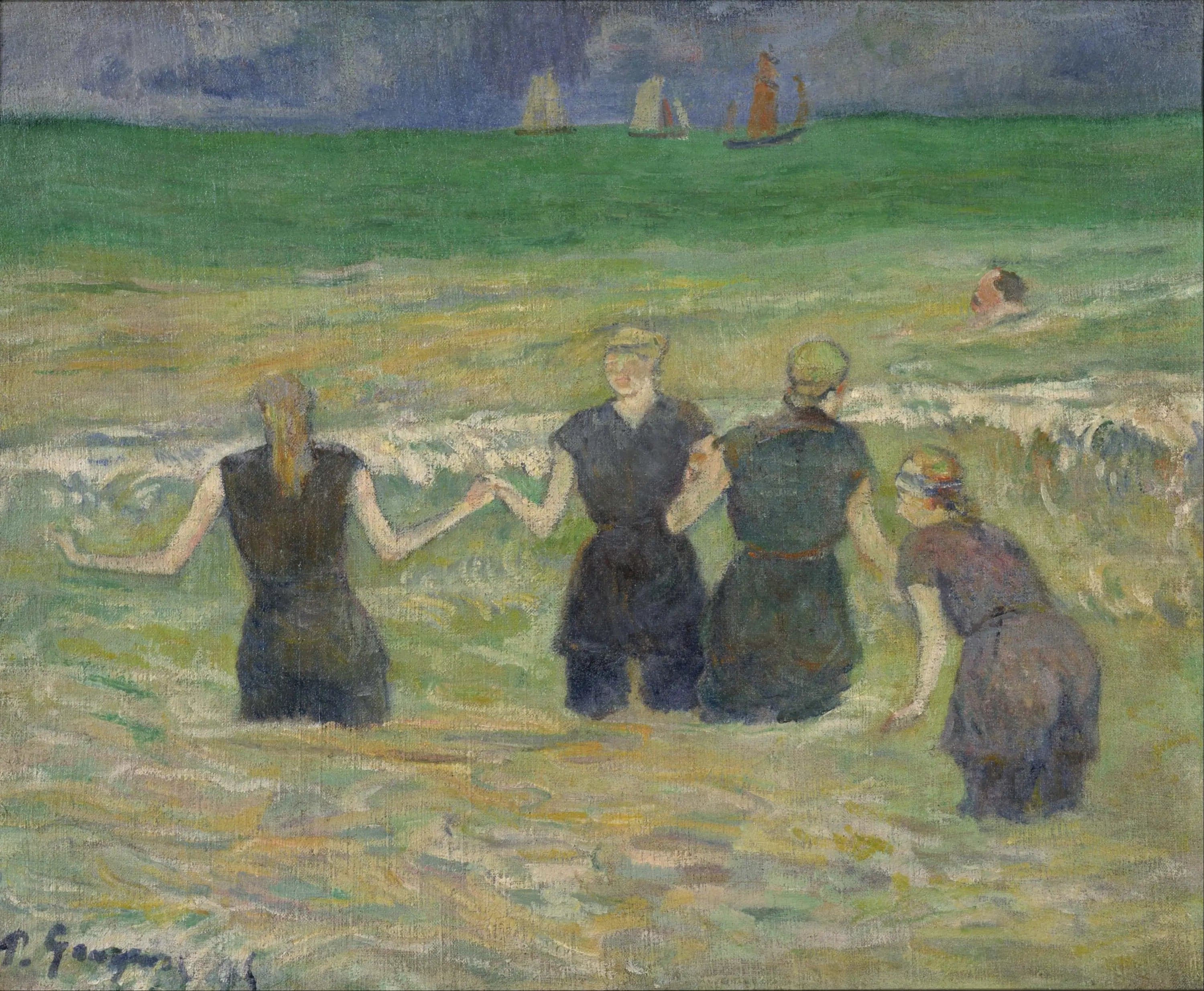 Bathers at Dieppe