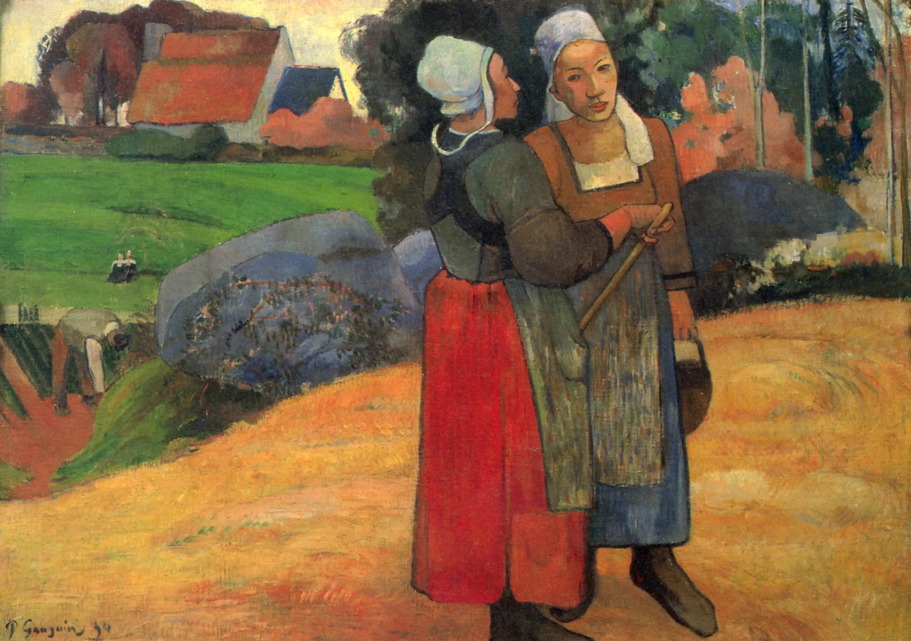 Breton Peasant Women