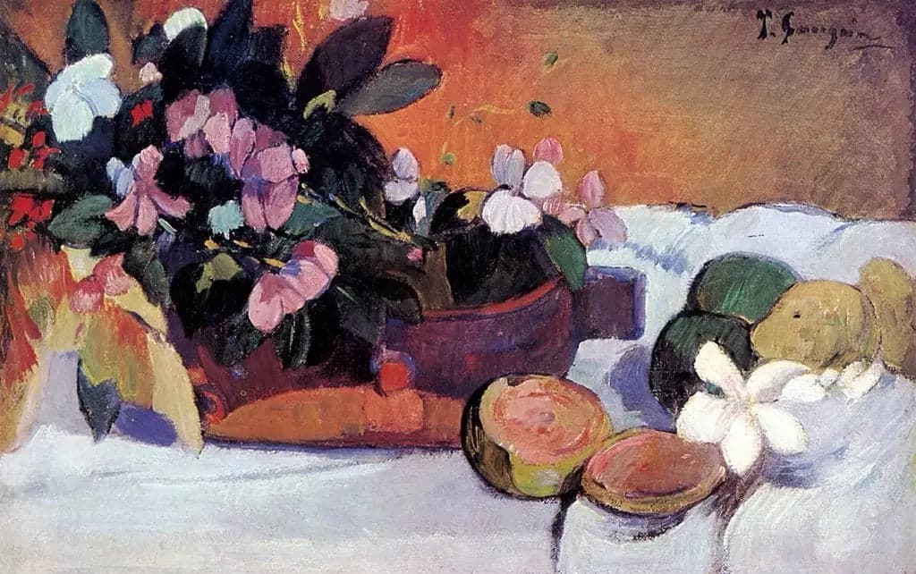 Flowers in a Bowl