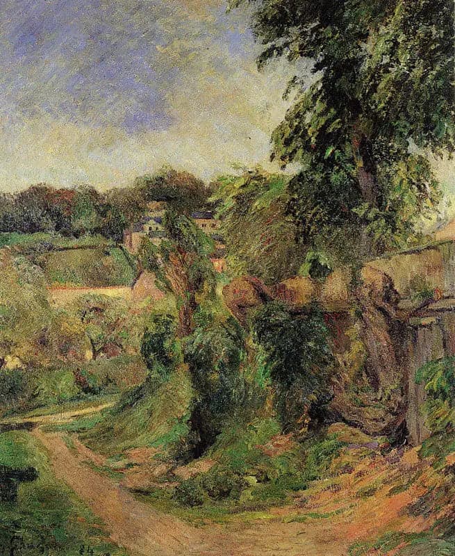 Landscape in Rouen