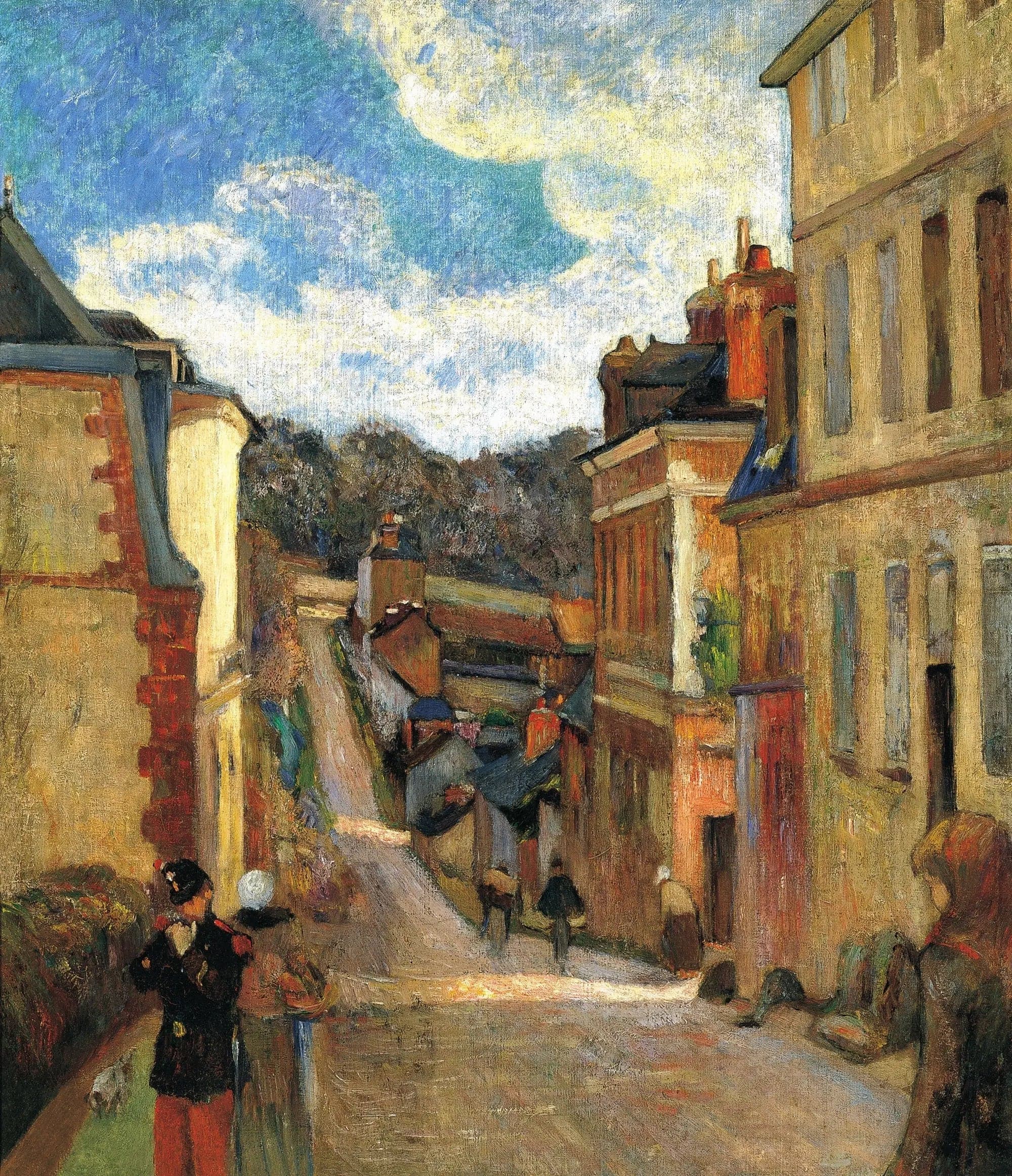 Rue Jouvenet in Rouen