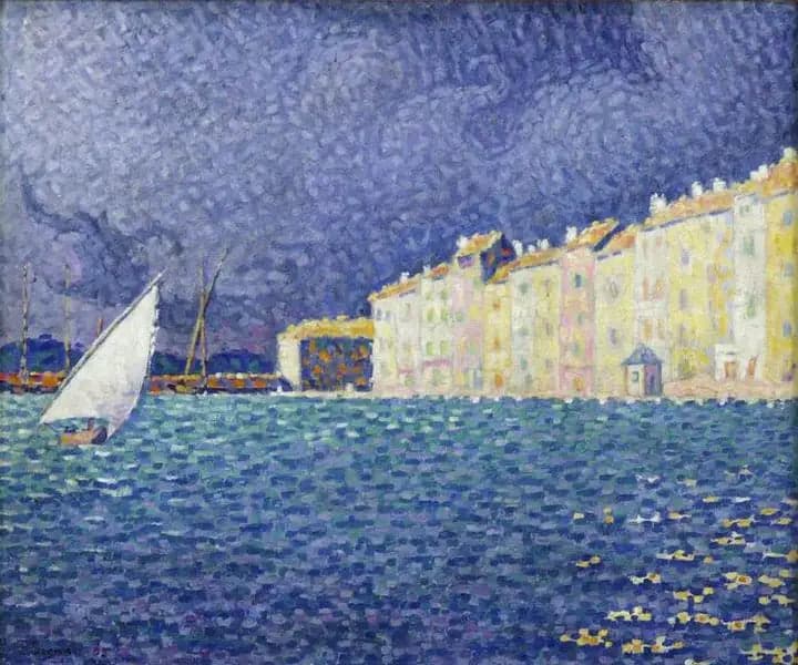 Saint-Tropez, the storm