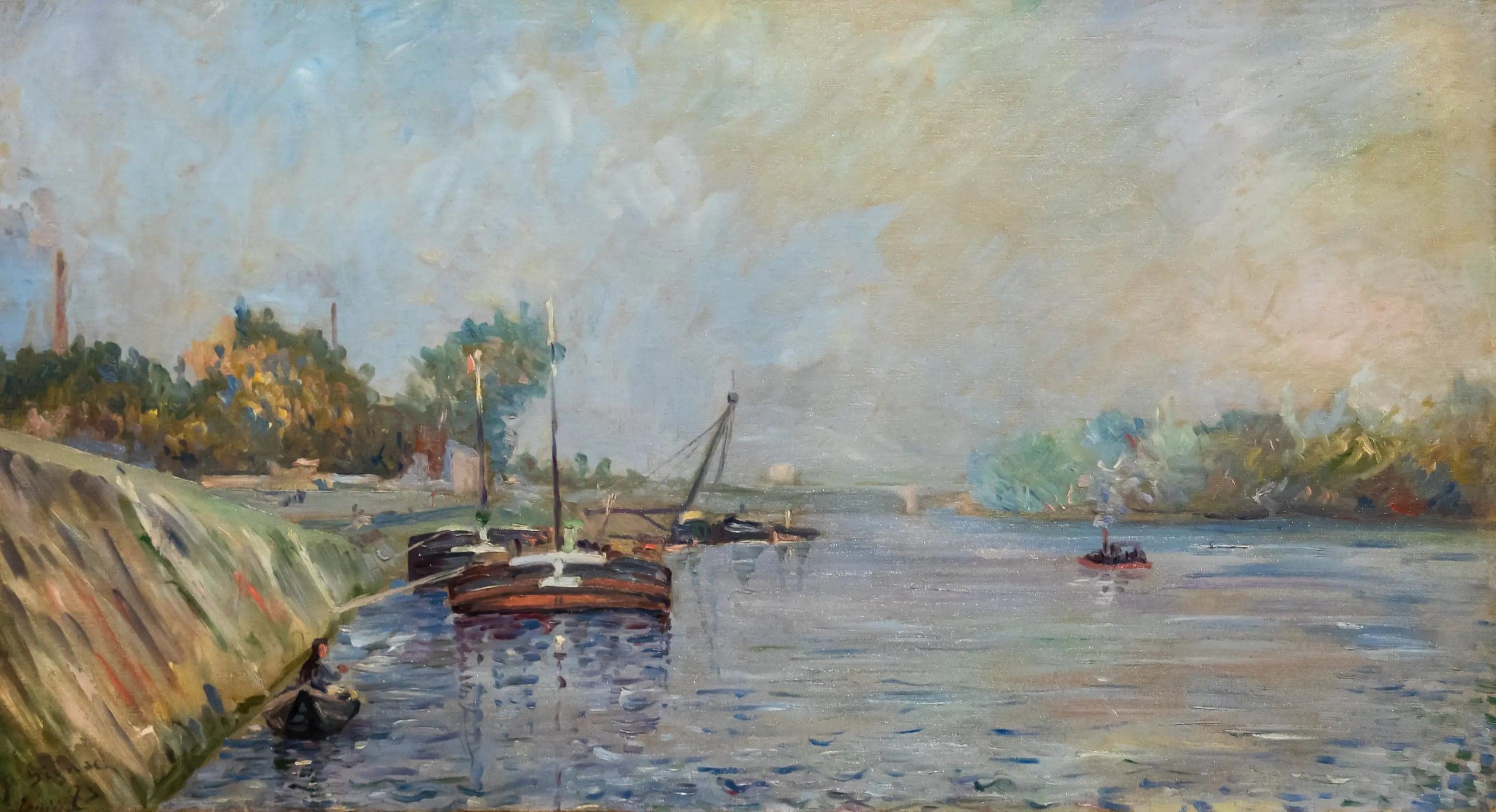 The Seine at Courbevoie