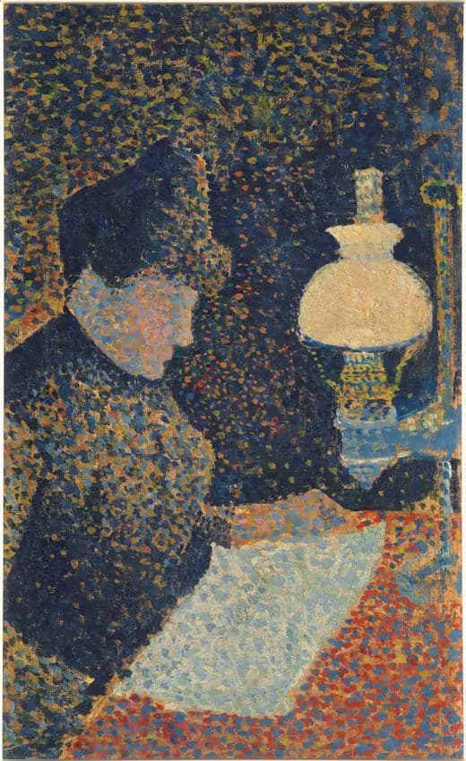 Woman under the Lamp