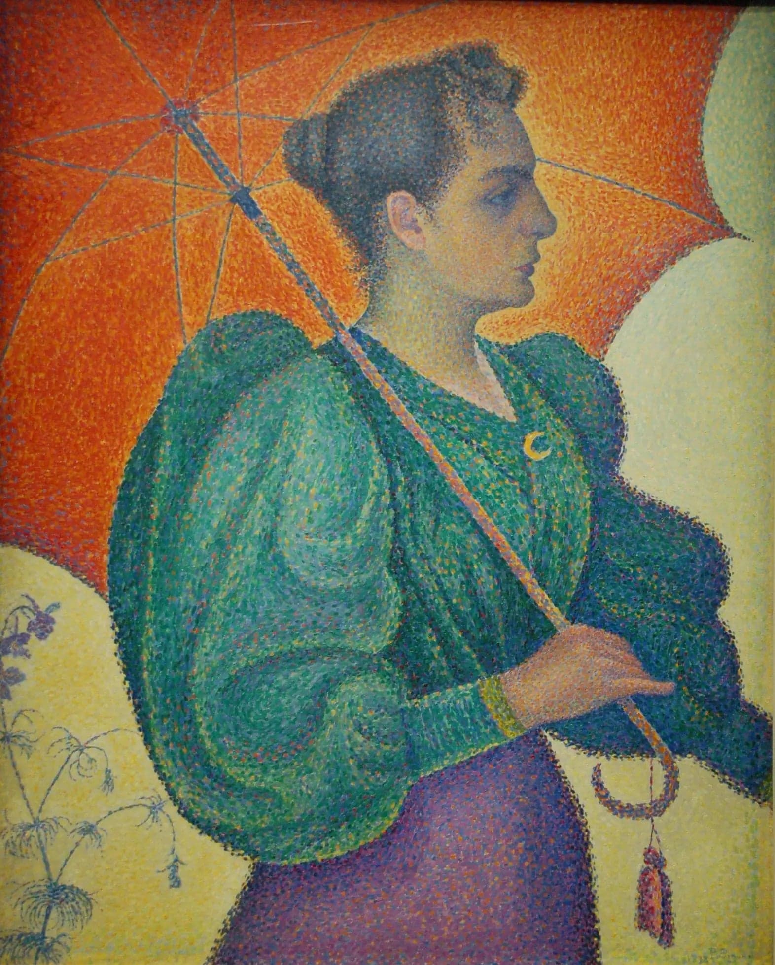 Woman with an Umbrella