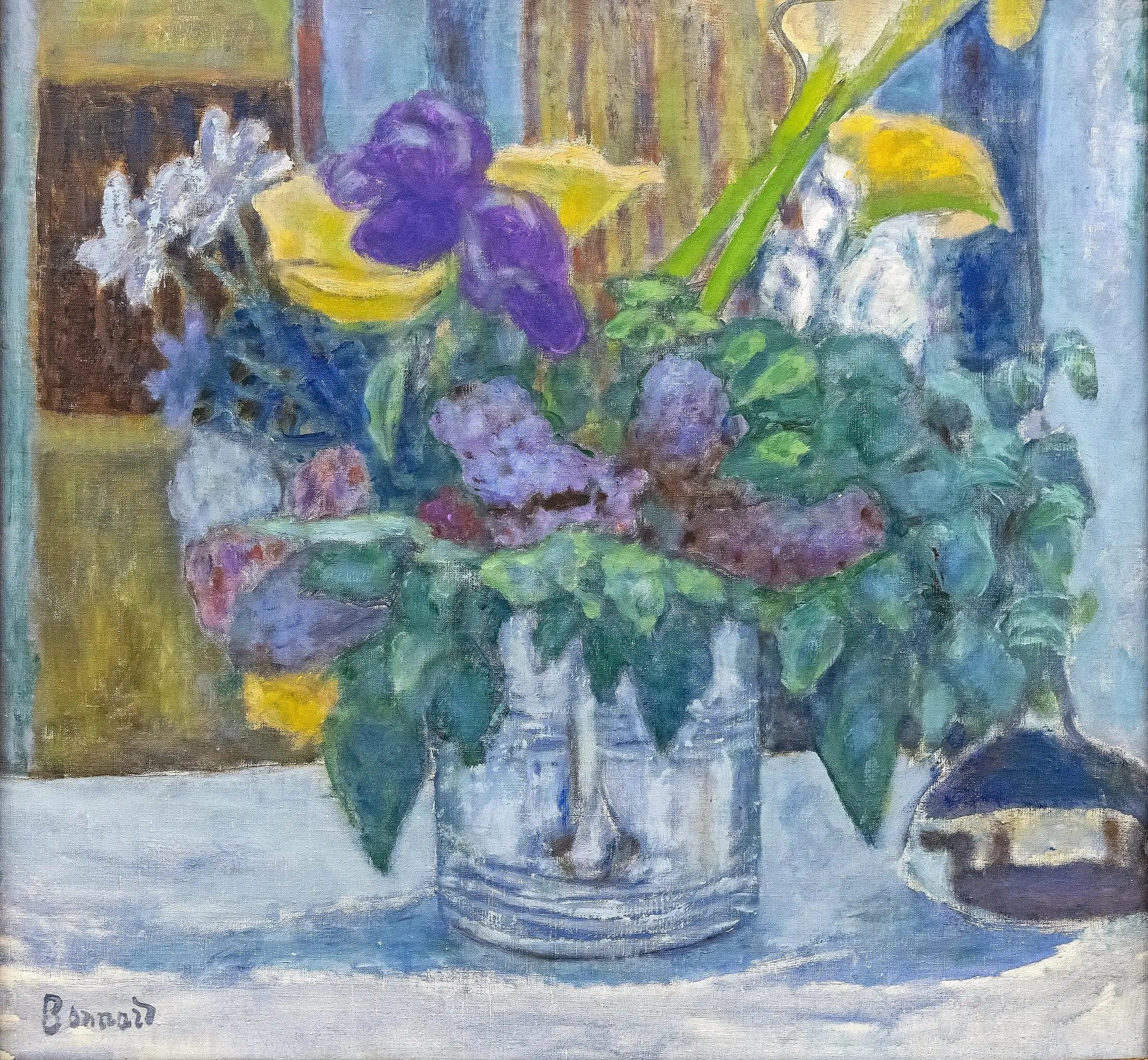 Iris and Lilacs