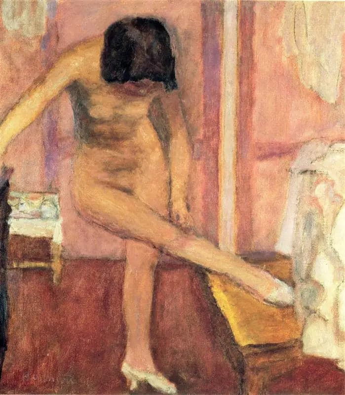 Nude Woman Bending