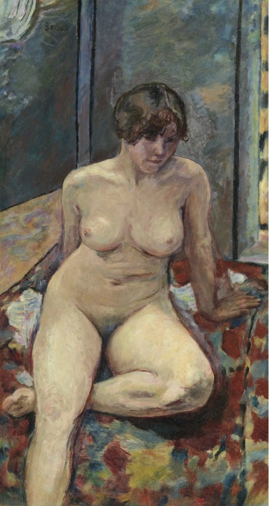 Seated Nude, Bent Leg