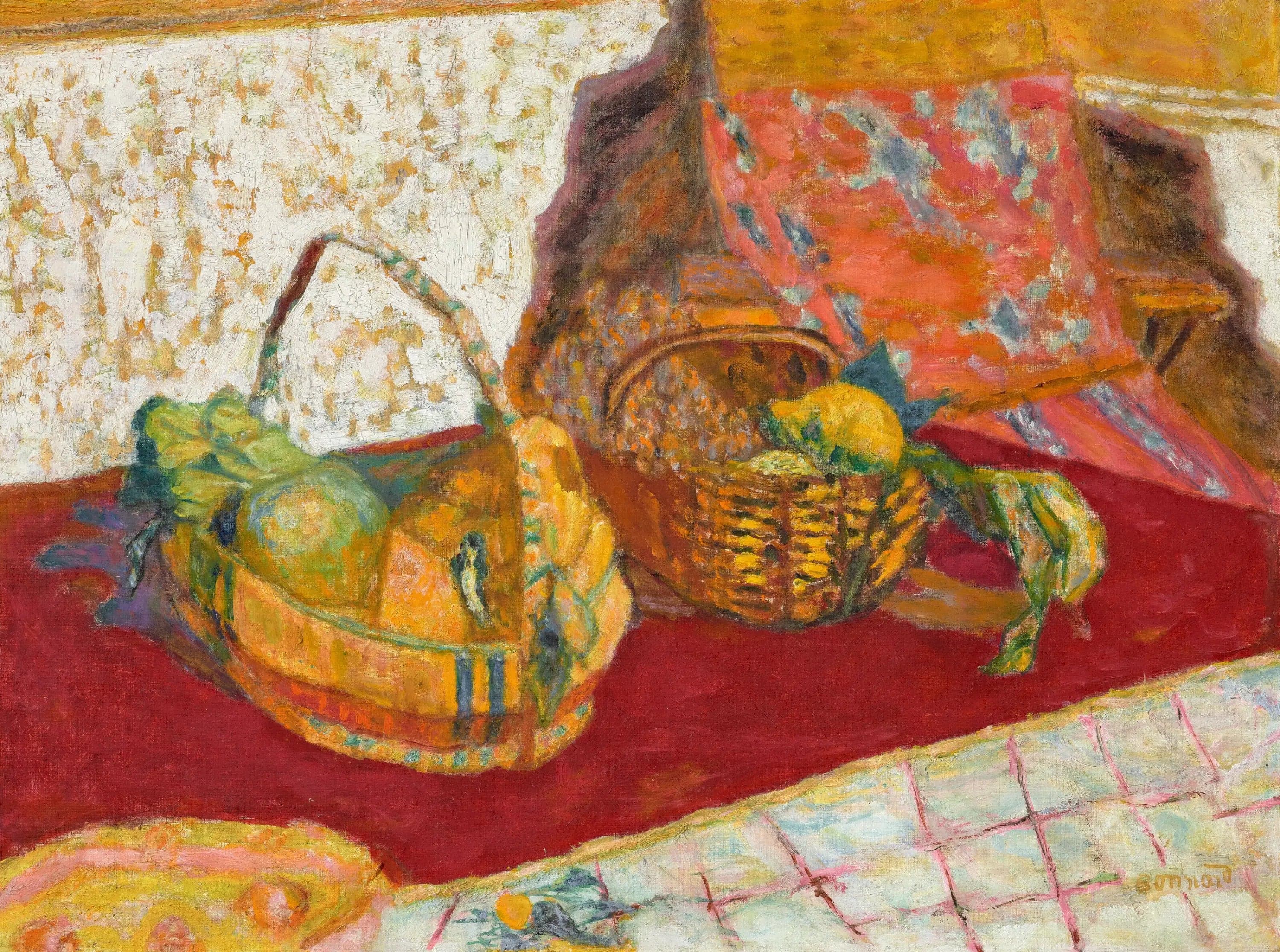Two Baskets of Fruit