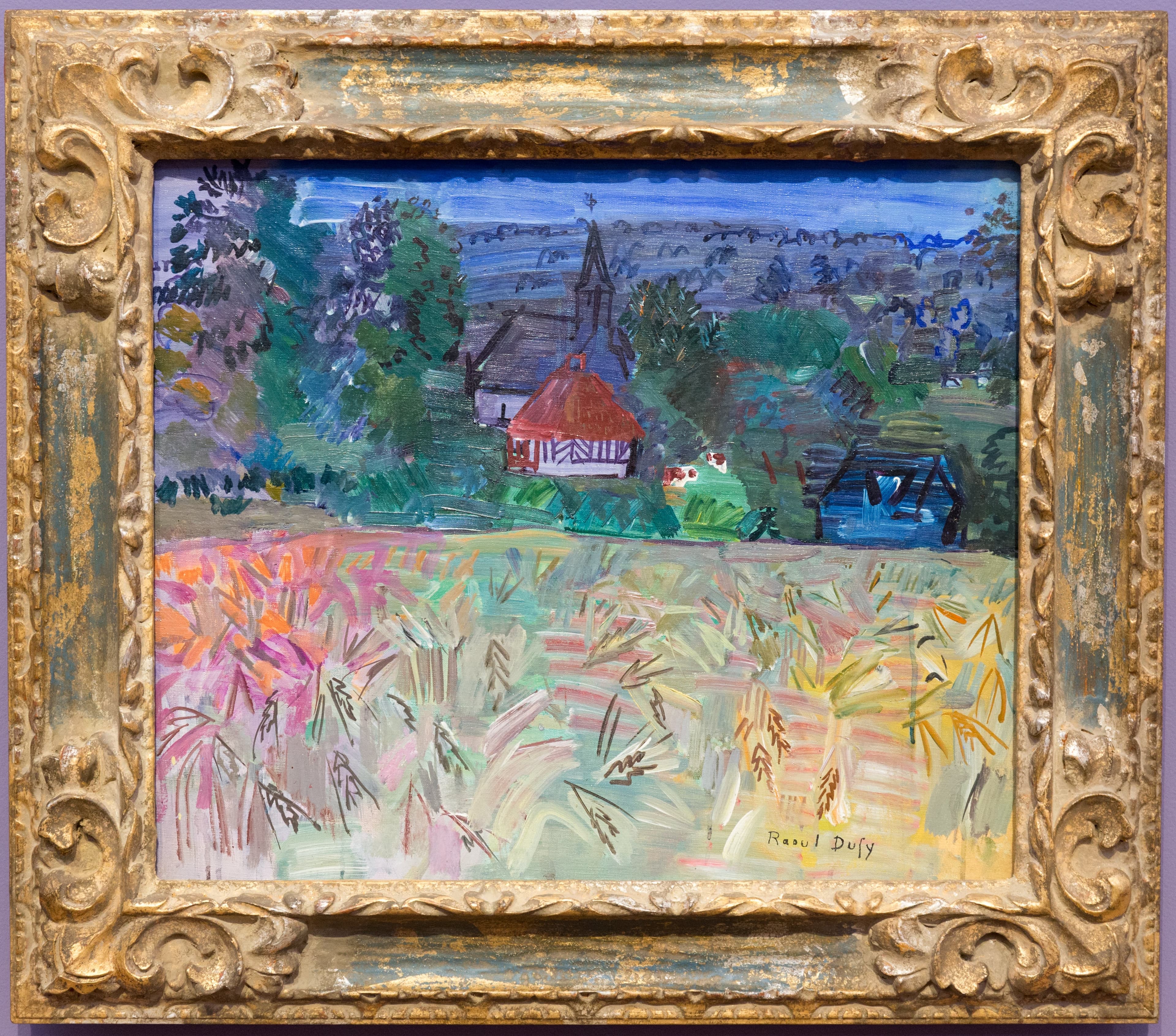 Wheatfield in Normandy