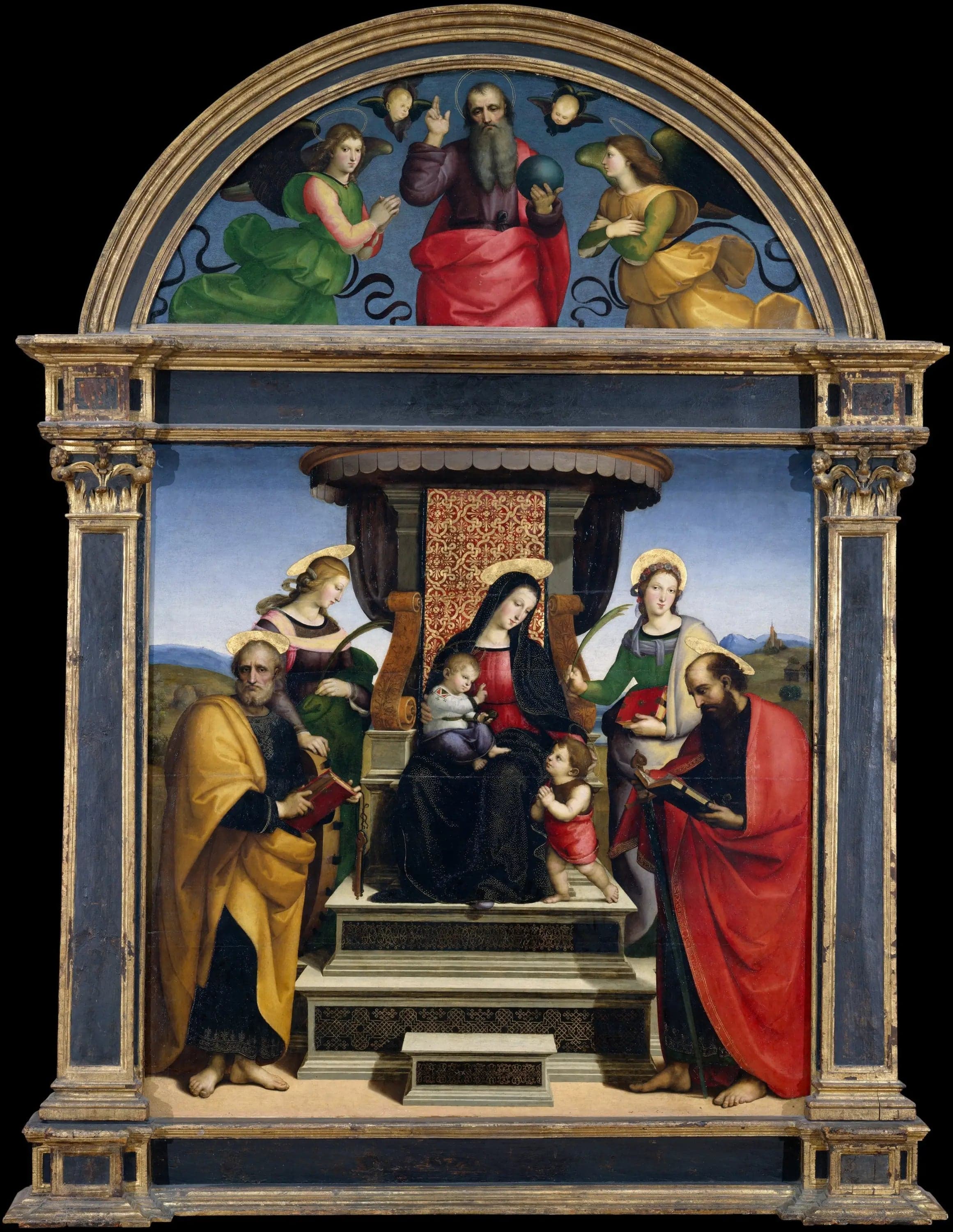 Altarpiece with Columns