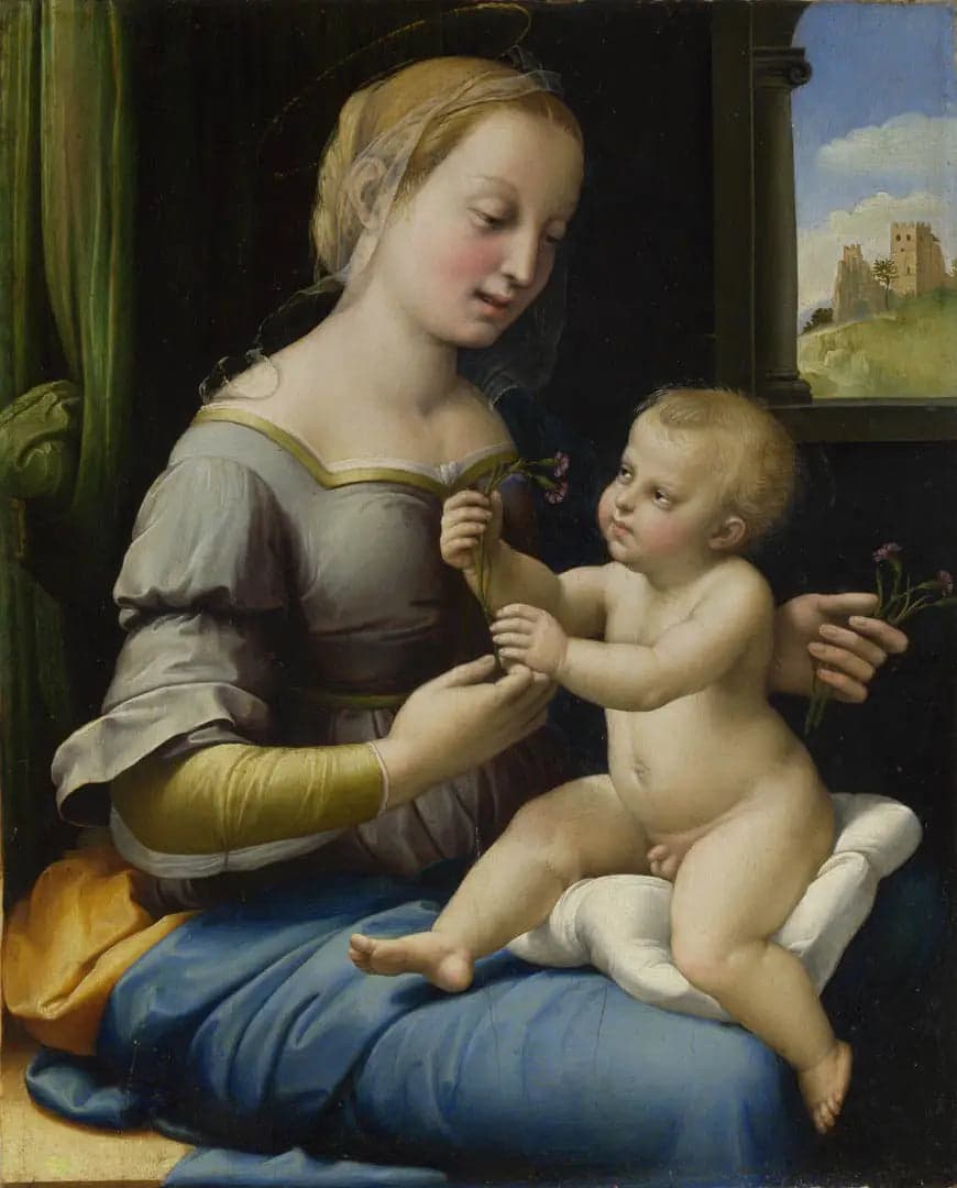The Madonna of Carnations