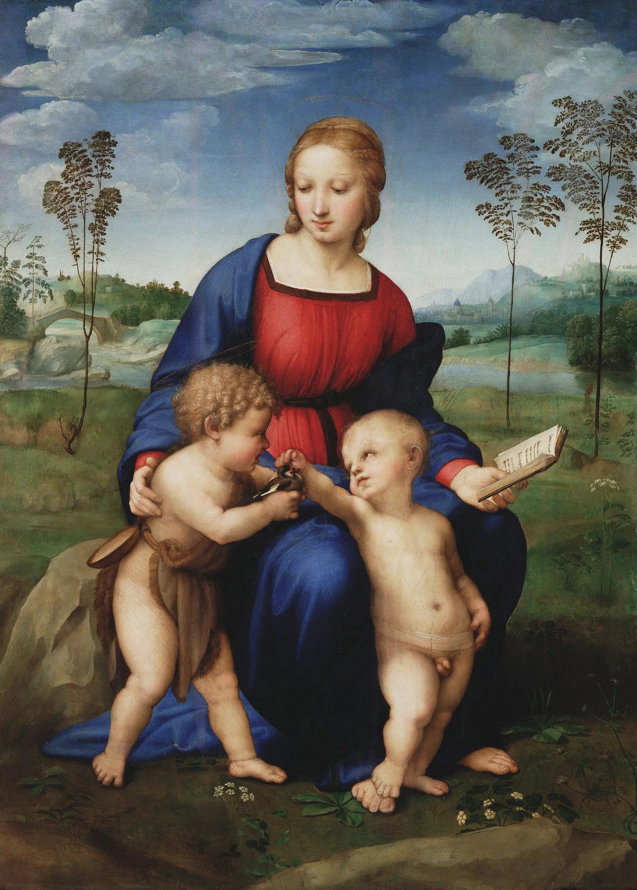 The Virgin with the Goldfinch