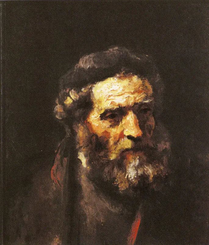 Head of an Old Bearded Man
