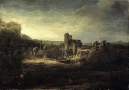Landscape with a Church