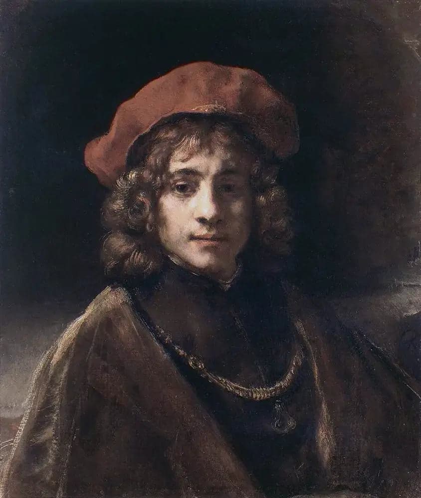 Portrait of Titus van Rijn