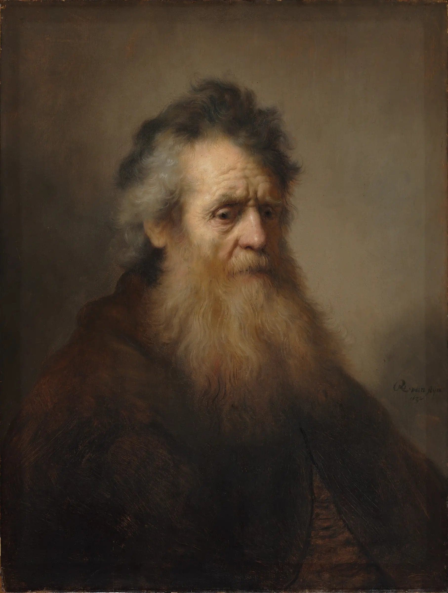 Portrait of an elderly man