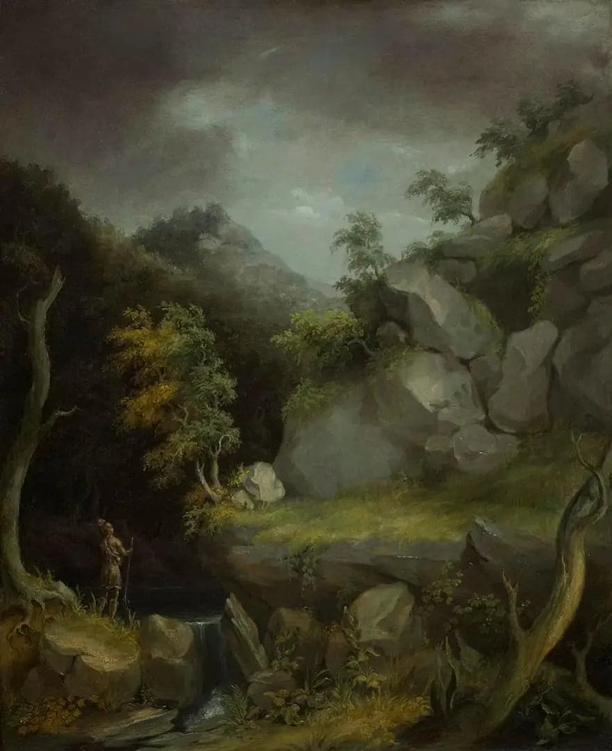 Landscape with Indians