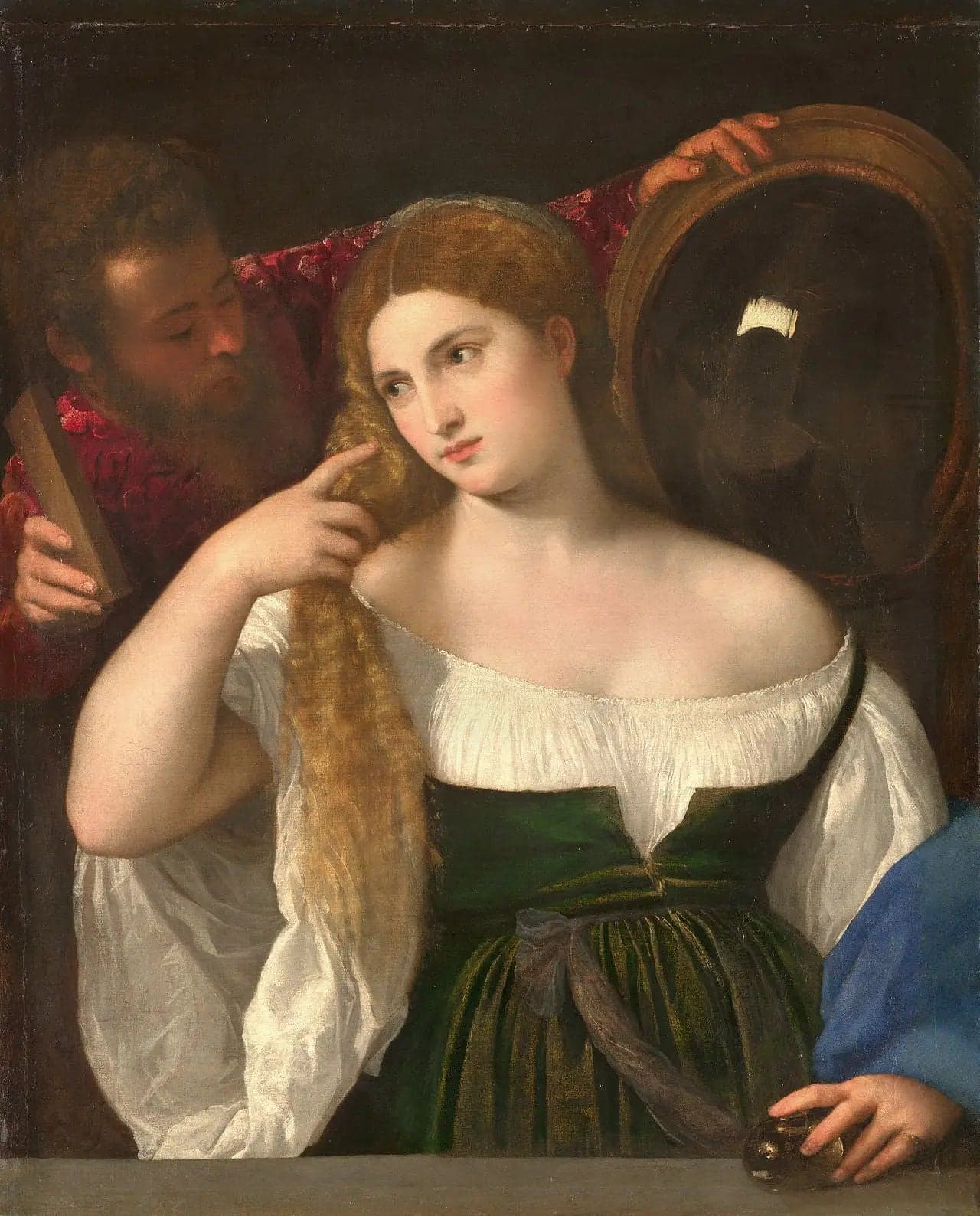 The Woman with the Mirror