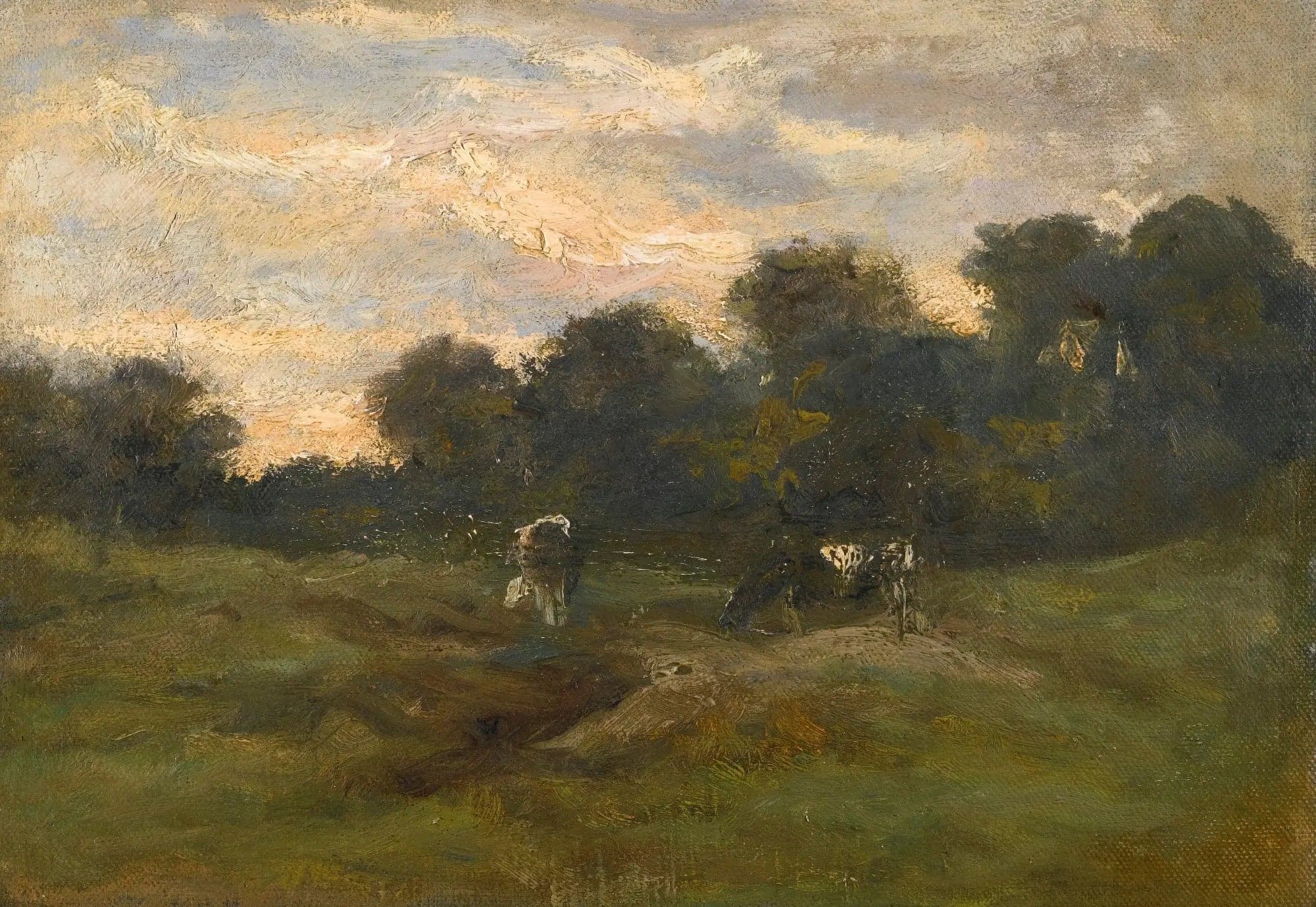 Prairie with Cows