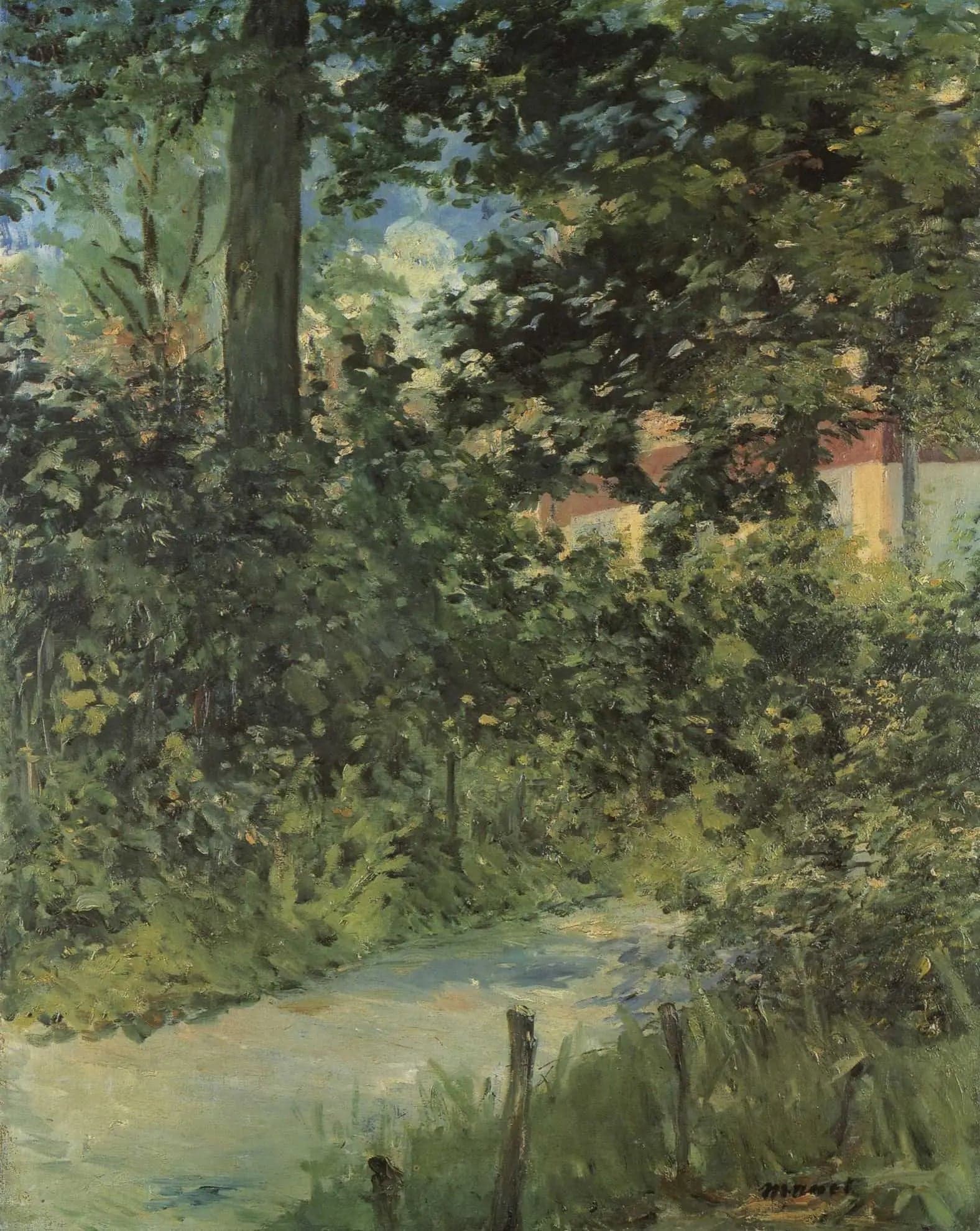 A Pathway in the Garden of Rueil