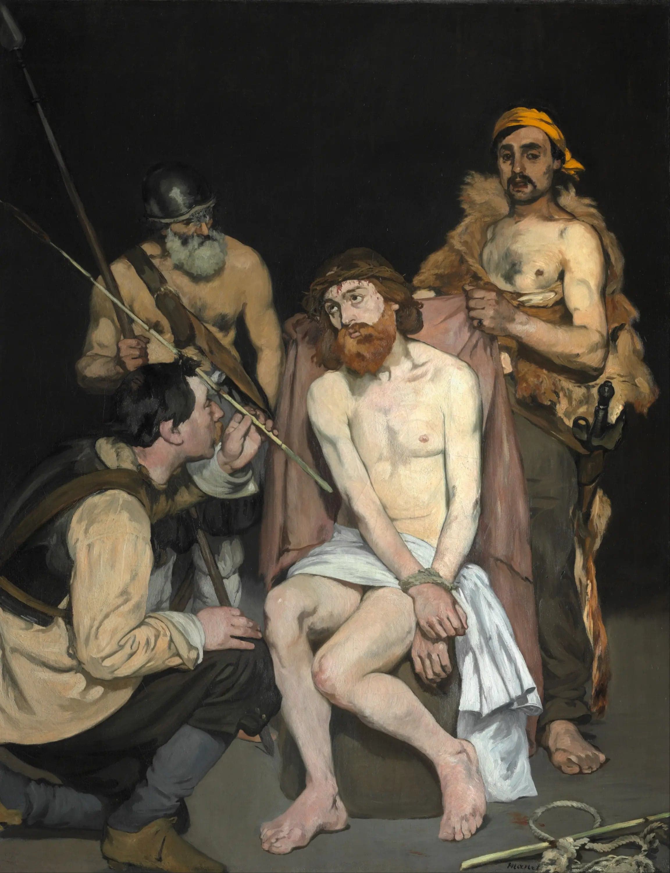 Jesus Insulted by the Soldiers