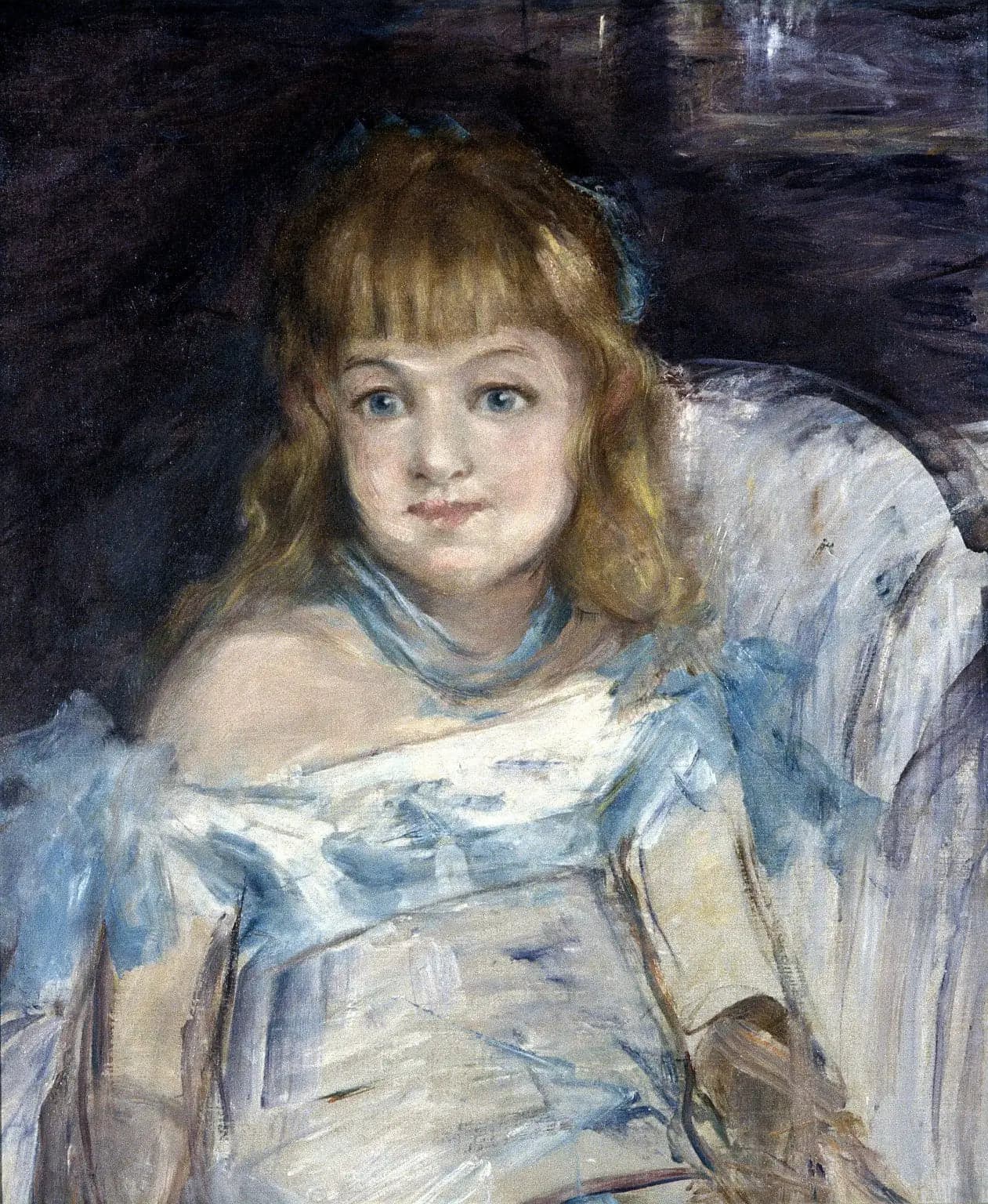 Little Girl in a Armchair