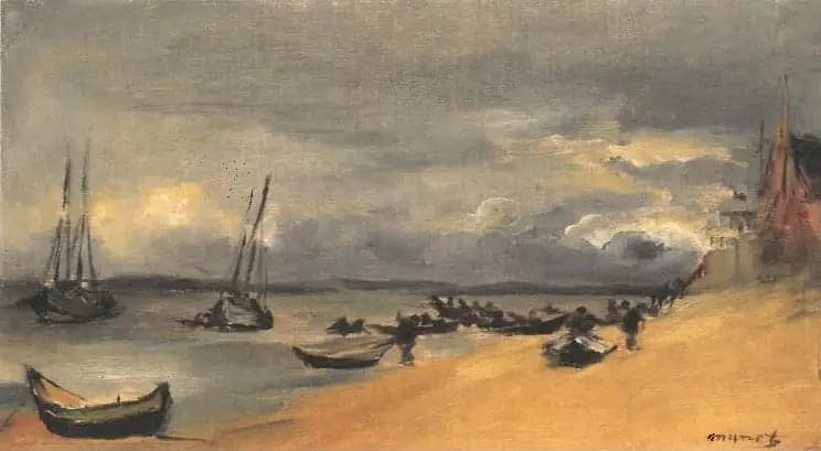 Marine, Arcachon, stormy weather