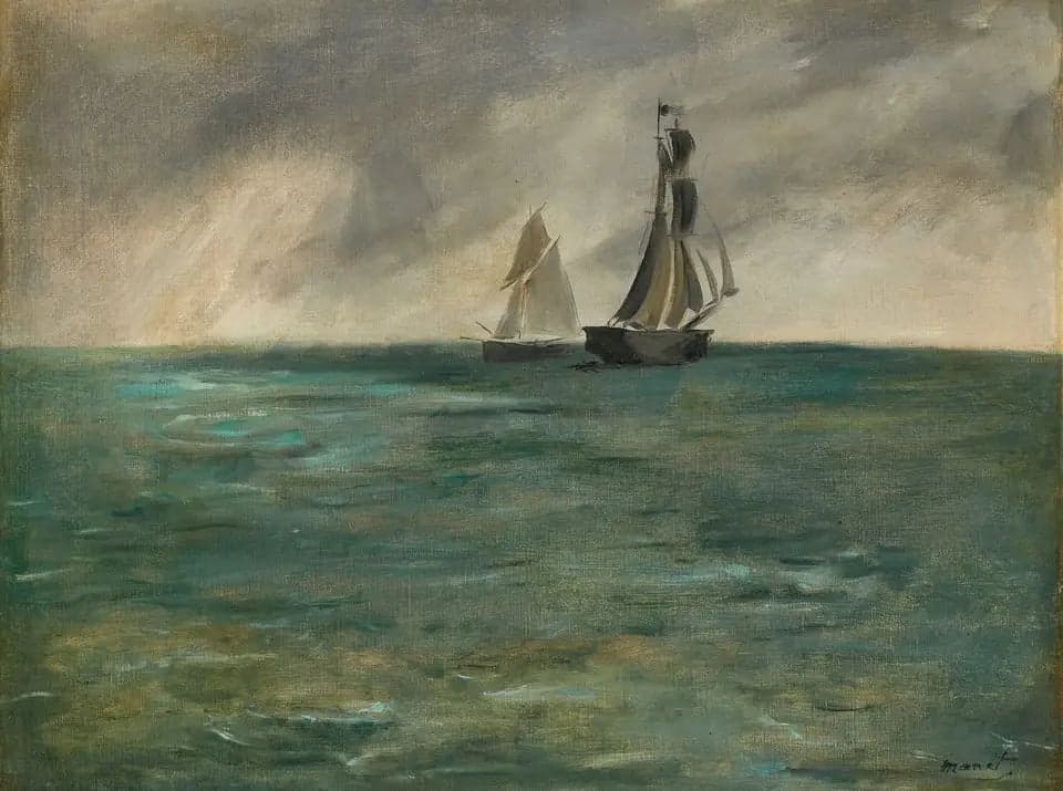 Marine, stormy weather
