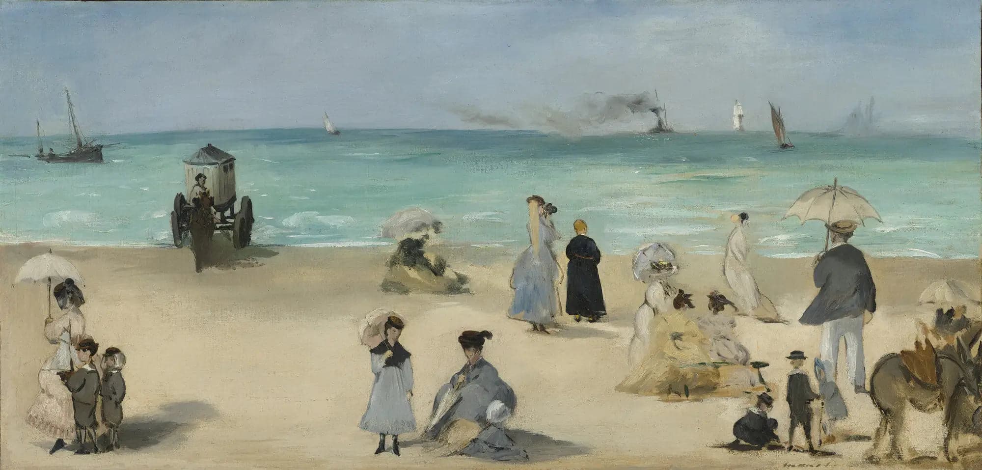 On the Beach at Boulogne