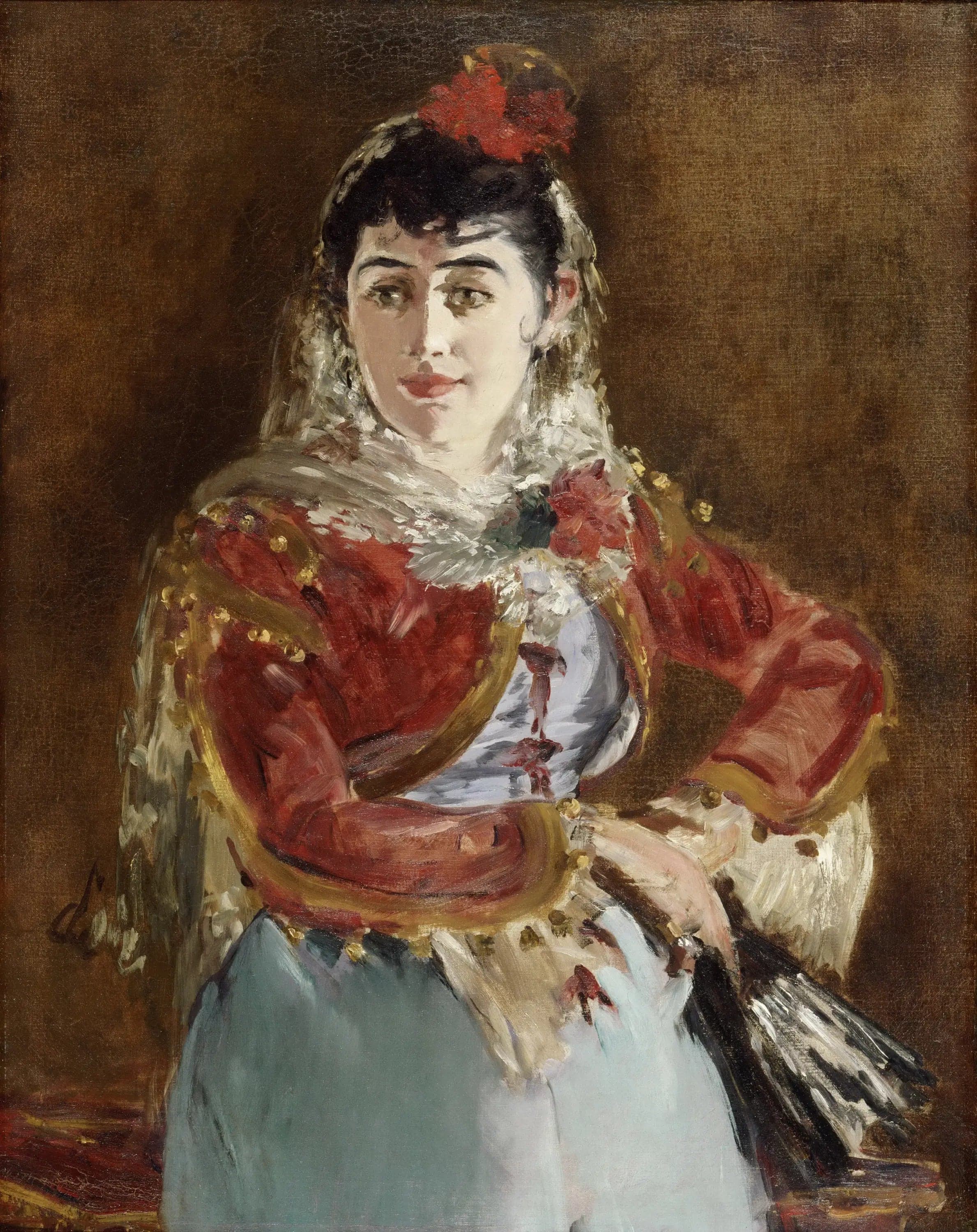 Portrait of Émilie Ambre as Carmen
