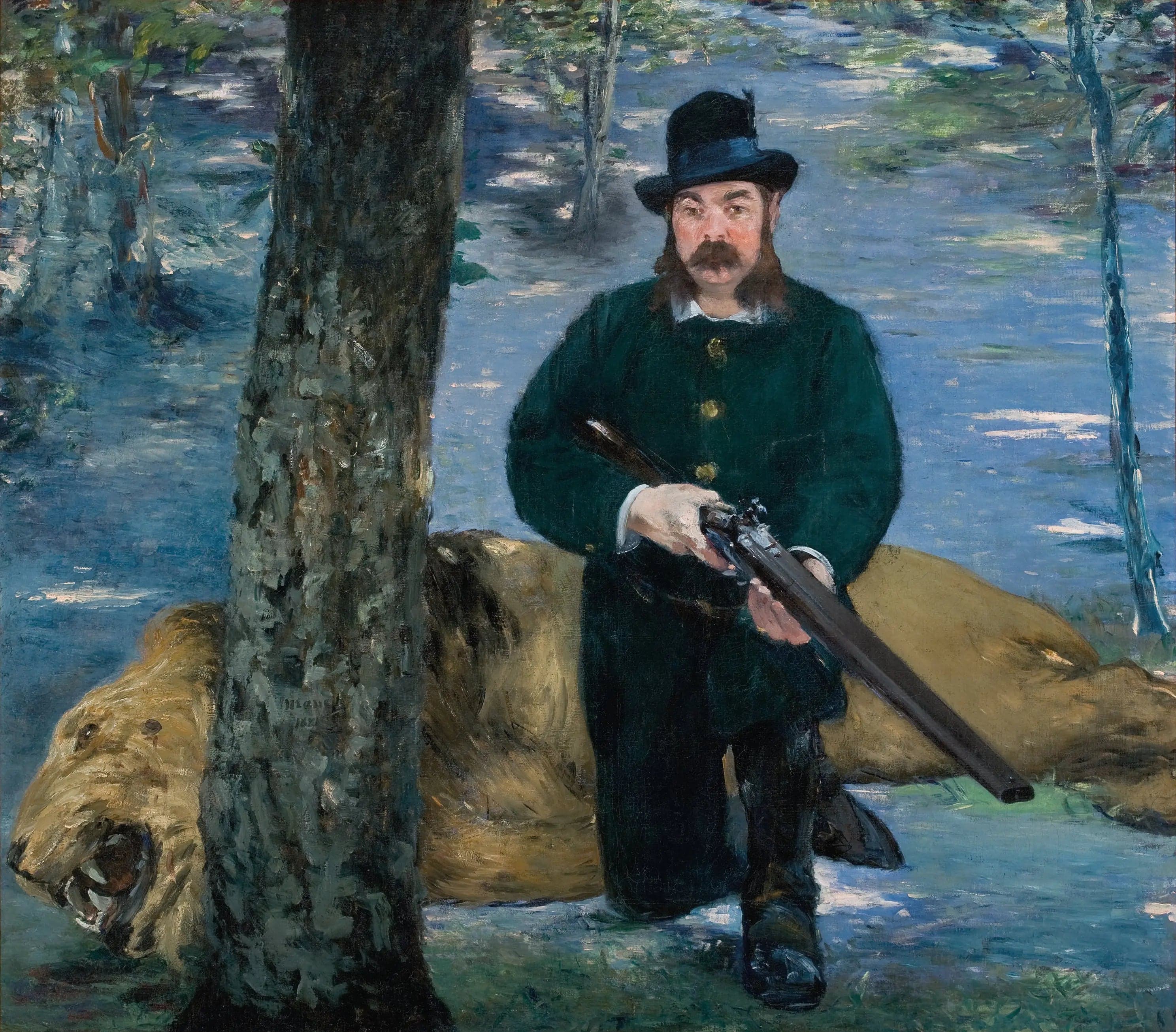 Portrait of Mr. Pertuiset, the Lion Hunter