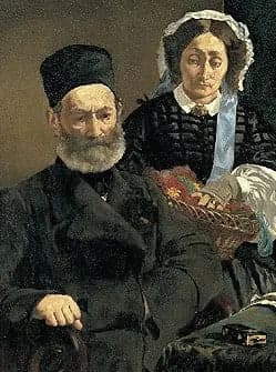 Portrait of Mr. and Mrs. Auguste Manet