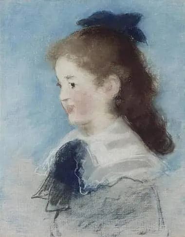 Profile Portrait of Mademoiselle Hecht