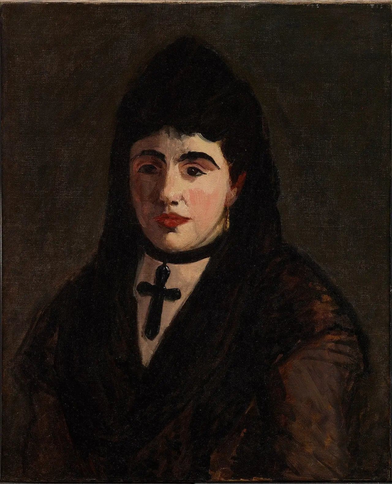 Spanish Woman at the Black Cross