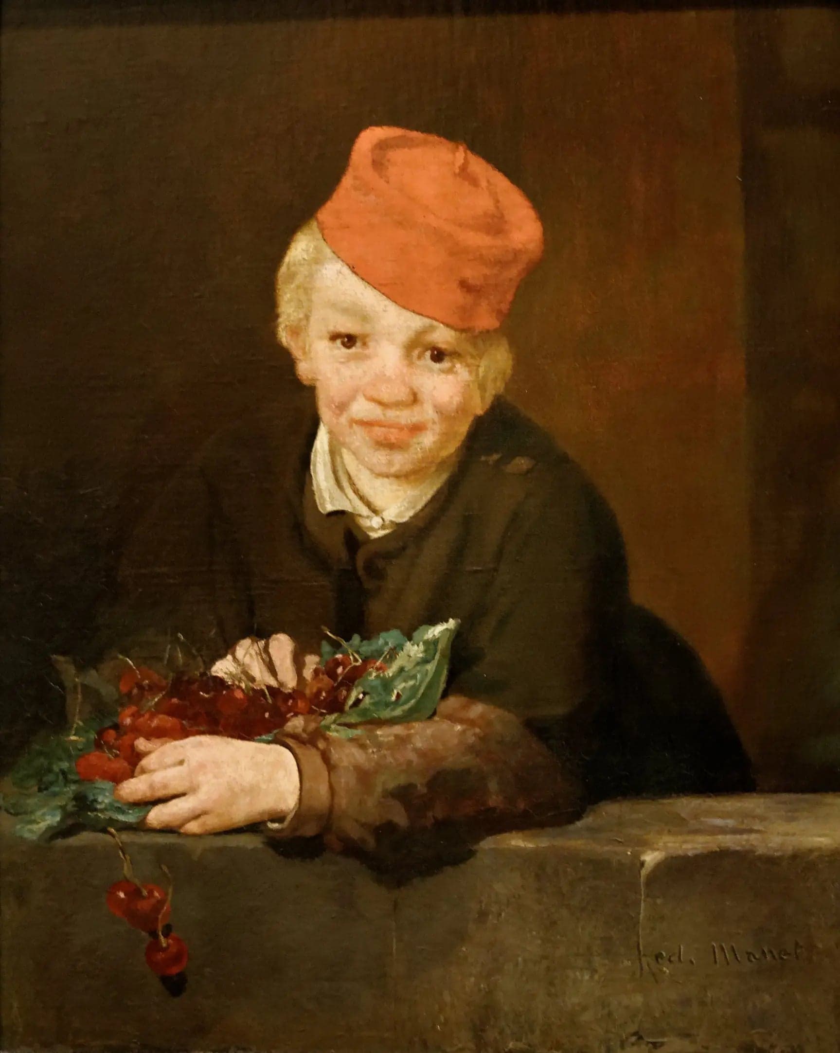 The Child with Cherries