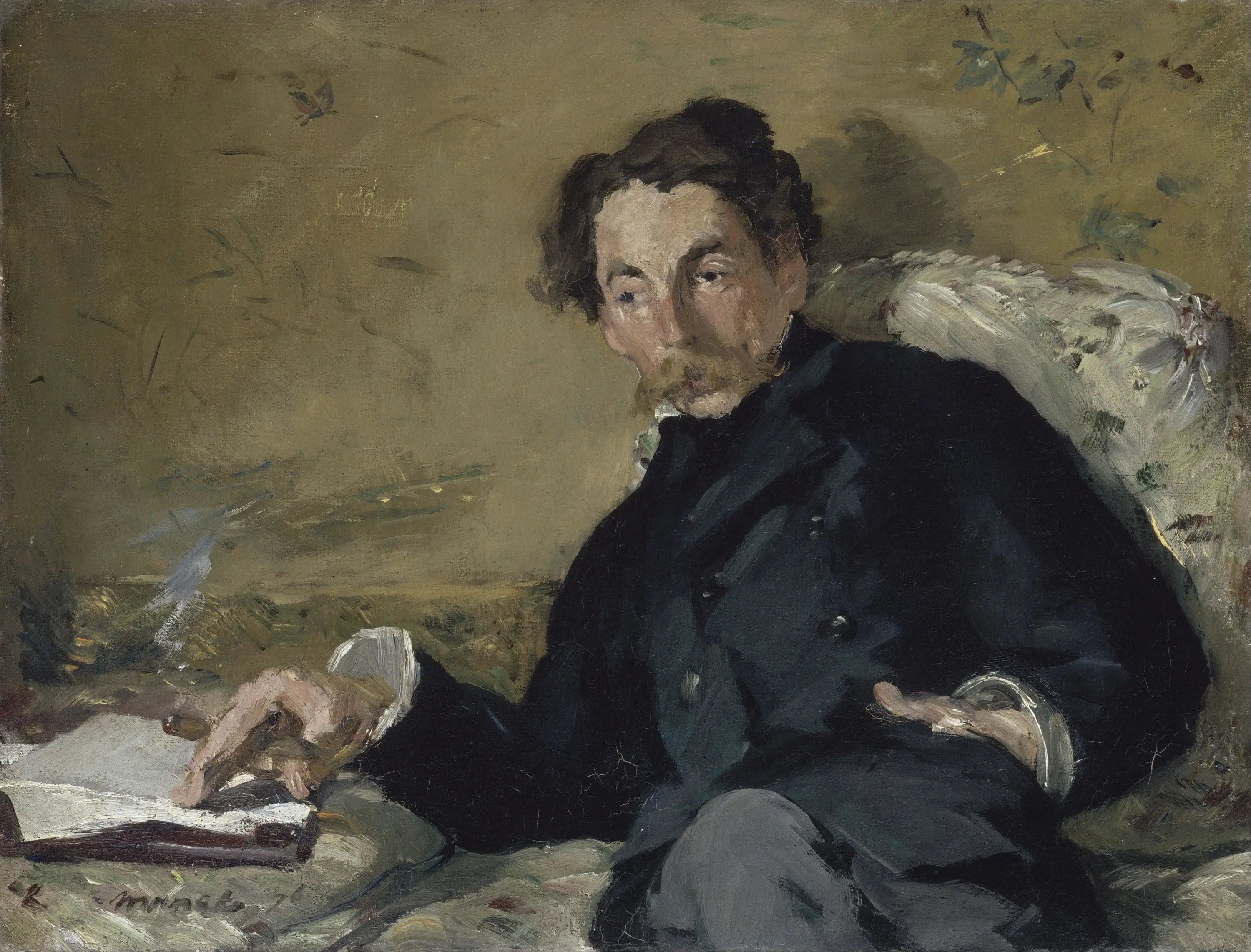 portrait of Stéphane Mallarmé