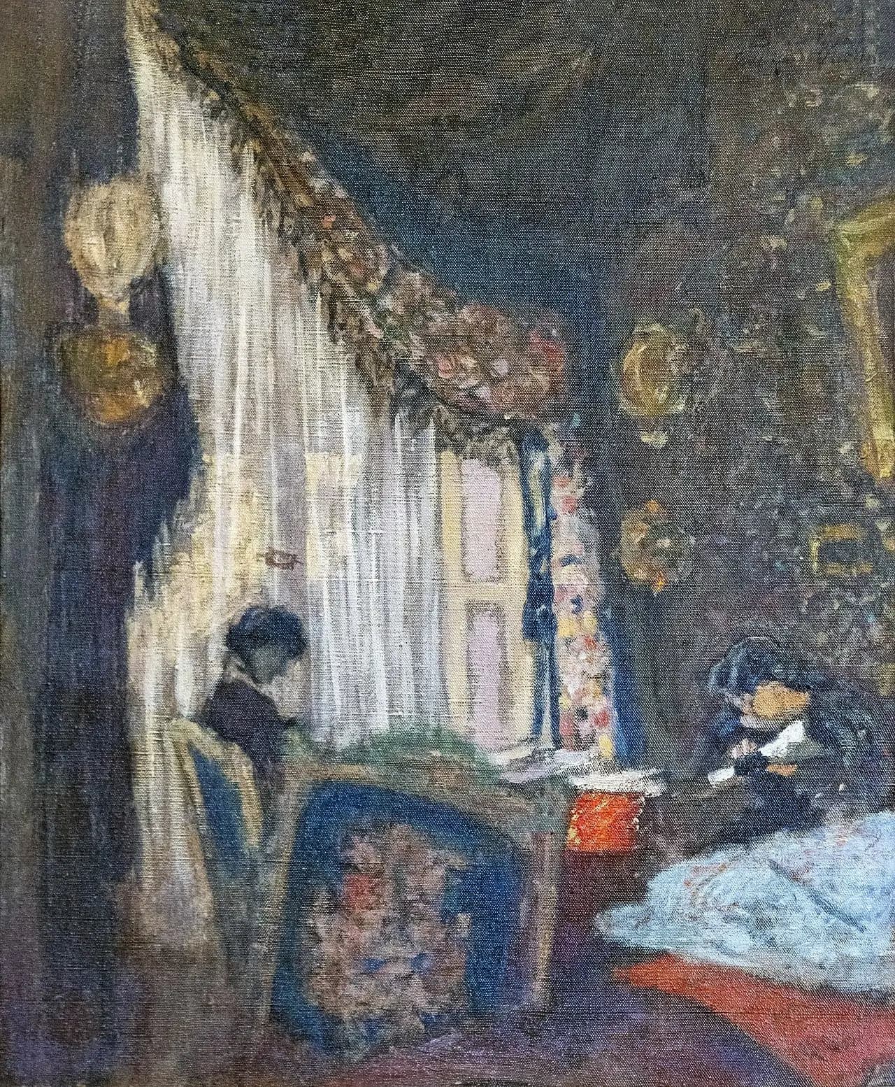 Madame Hessel at her window