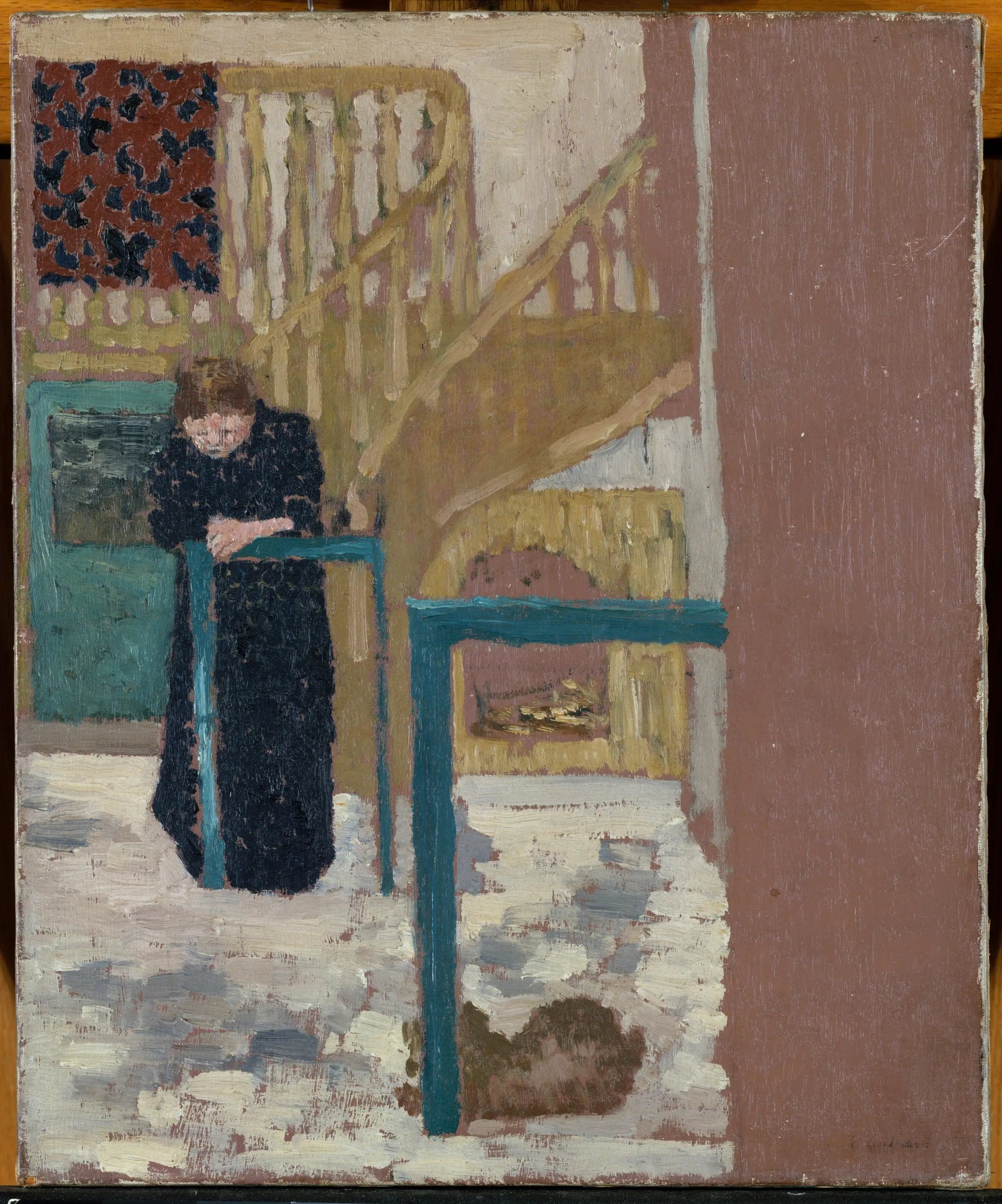 Mrs. Vuillard in a scenographer's studio
