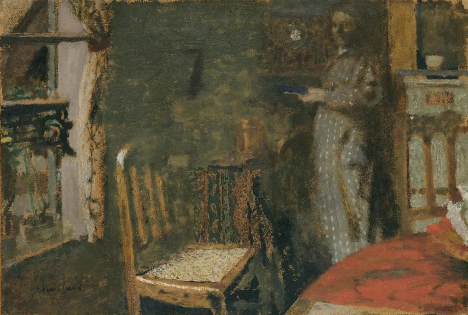 The dining room, rue des Batignolles